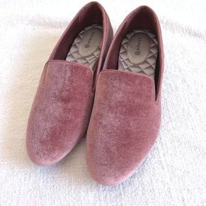 Birdies “The Starling” velvet flats size 6.5